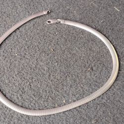 925 Women's SilverOmega Necklace 