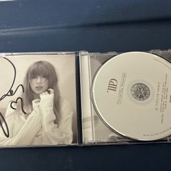 Taylor Swift - Tortured Poets Department CD + The Manuscript & SIGNED Photo w/ Heart