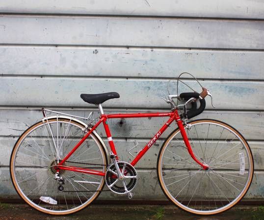 vintage sekai road bike
