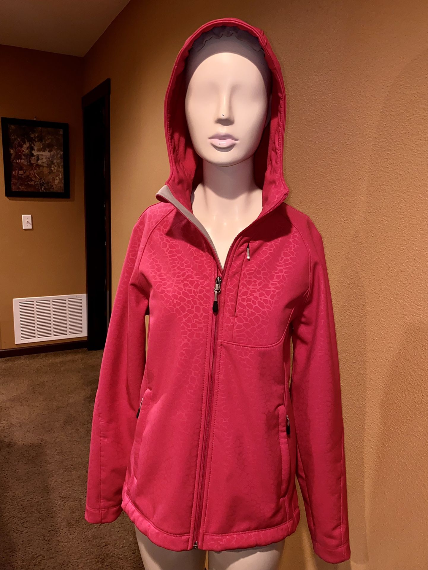 🔥Kirkland Pink Hoodie Zip Up Jacket (size medium)🔥