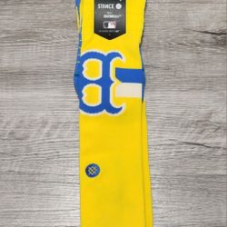 STANCE TEAM ISSUED BOSTON RED SOX FEEL 360 SZ LG YELLOW SOCKS MLB SERIES NEW 🔥🔥