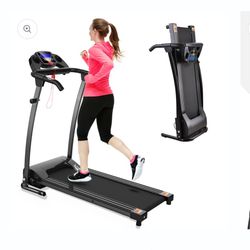 Folding Treadmill for Home Portable Electric Treadmill Running Exercise Machine Compact Treadmill Foldable 