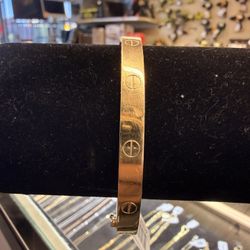 14KT Bangle Bracelet 41707-1