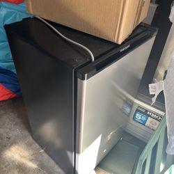 Freezer And Small Refrigerator 