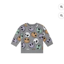 NWT gray disney Nightmare Before Christmas sweatshirt size 5t