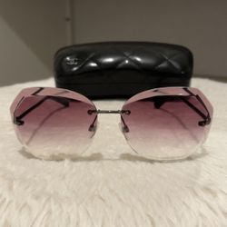 Chanel Pink Glasses