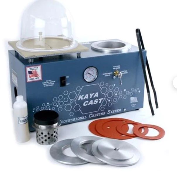 KAYACAST Tabletop Vacuum Investing and Casting Machine System - KAYACAST