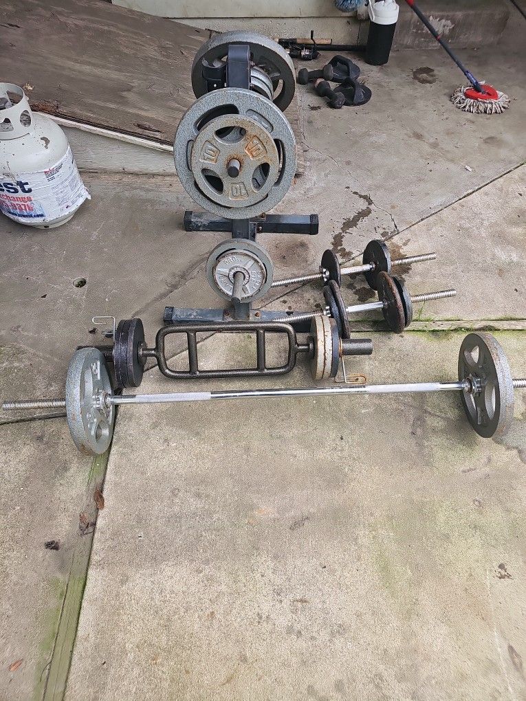 Weights And Stand 