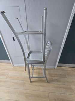 Silver Bar Stools