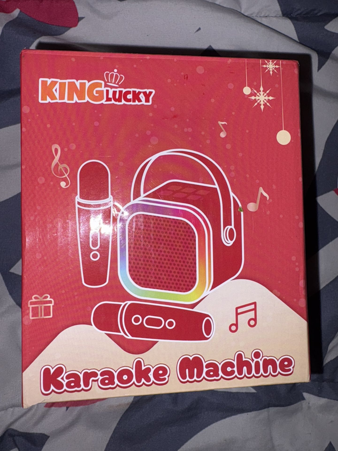 King Lucky Bluetooth Mini-Karaoke & Speaker BNEW