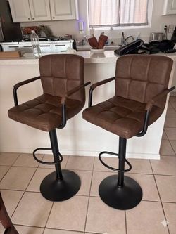 Bar stool set of 2