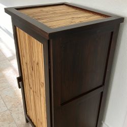 Dark Wood Wine cabinet 