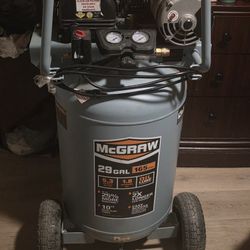BRAND NEW! MUST SELL TODAY! McGraw Air Compressor 165psi 120v