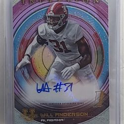 Will Anderson Auto 2022/23 Bwman U Inception Rookie