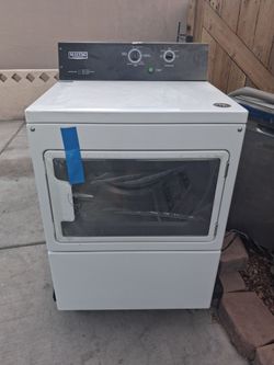 Maytag Commercial Dryer White Front Load