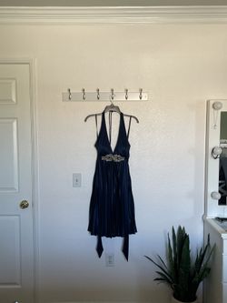 Dark Blue Dress 