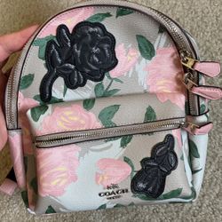 Coach mini backpack women New with tags