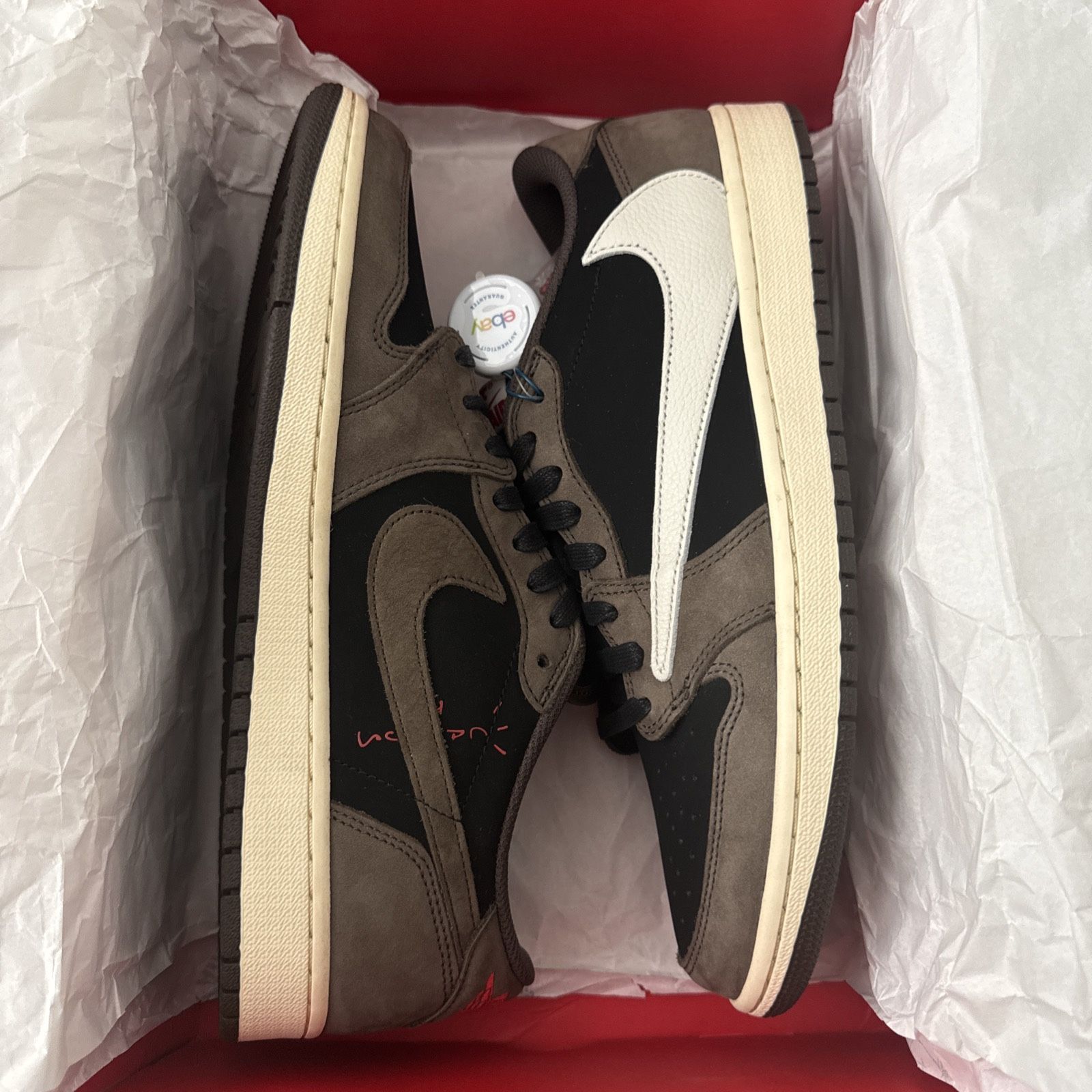 Brand New Travis Scott Jordan 1 OG Mocha Low Size 11