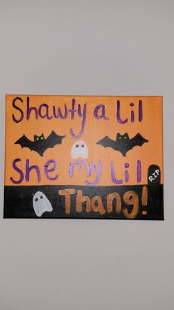 Halloween decoration painting