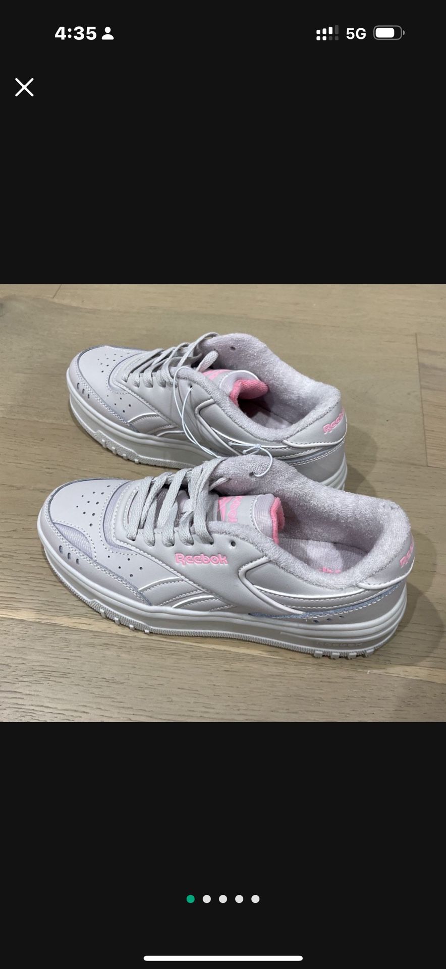 Reebok Classic Platform Shoes Kids 4.5 / Womens 6