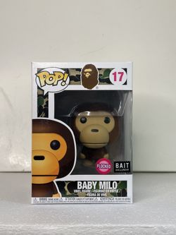 Funko Pop Baby Milo Bape Bait Exclusive Flocked Variant 17