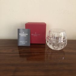 Waterford Cut Crystal Votive Candle Holder