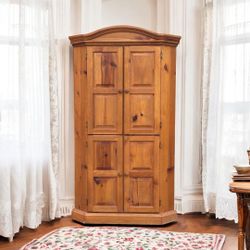 Corner Armoire/Hutch 