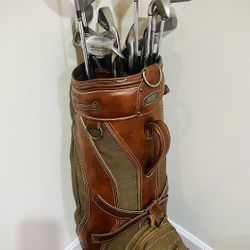 Golf Clubs And Bag