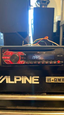 Pioneer deh150mp cd player detachable face