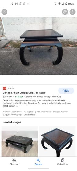 2004 Bombay Ming Dynasty Style Coffee Table