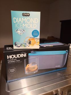 Ice Molds Diamond and Sphere shaped