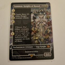 Summon: Knights of Round (Borderless) - FINAL FANTASY (FIN)