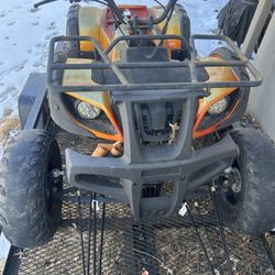 Atv ,orange Bronze, Idk Model 