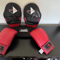 Boxing Glove Set And Small Weight Belt