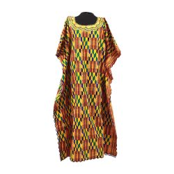 African kente kaftan