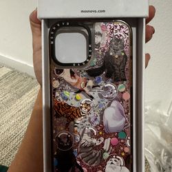 IPHONE 12 pro cat case with water
