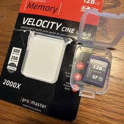 SDXC Super Fast 128 gb Memory Card 