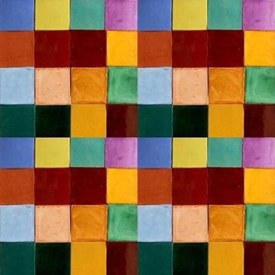 4x4 hand painted tiles in every color