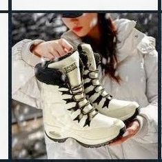 Brand New Winter Boots Never Worn Lace Up They lace up the Front "Fur Like" Inside  For Your Comfort