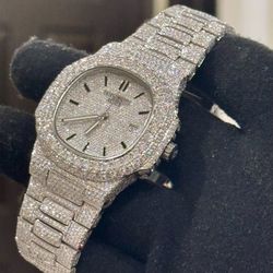 VVS Moissanite Watch | Diamond Tester Certified