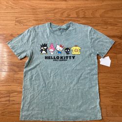 NWT Licensed Hello Kitty Adult Tshirt Size L