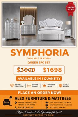 ✨ Luxury Symphoria Bedroom Set – Now Only $1,698! ✨
