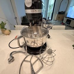 Kitchen Aid - Professional 600 Stand Mixer 6Q - Liquid Graphite