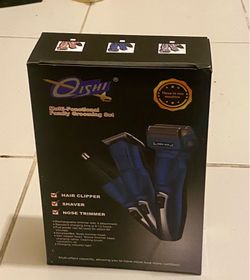 QISHI-603 - 3 in 1 multi function Grooming Wireless Shaver USB