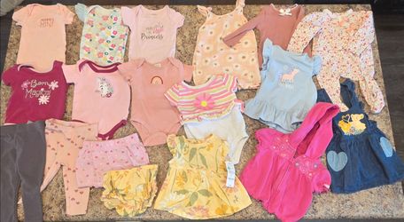 3-6 month Cute baby girl clothes bundle