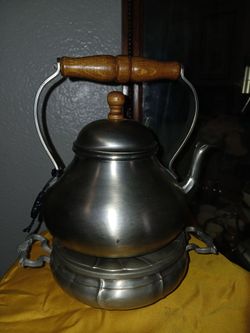 Rein Zinn pewter tea pot set