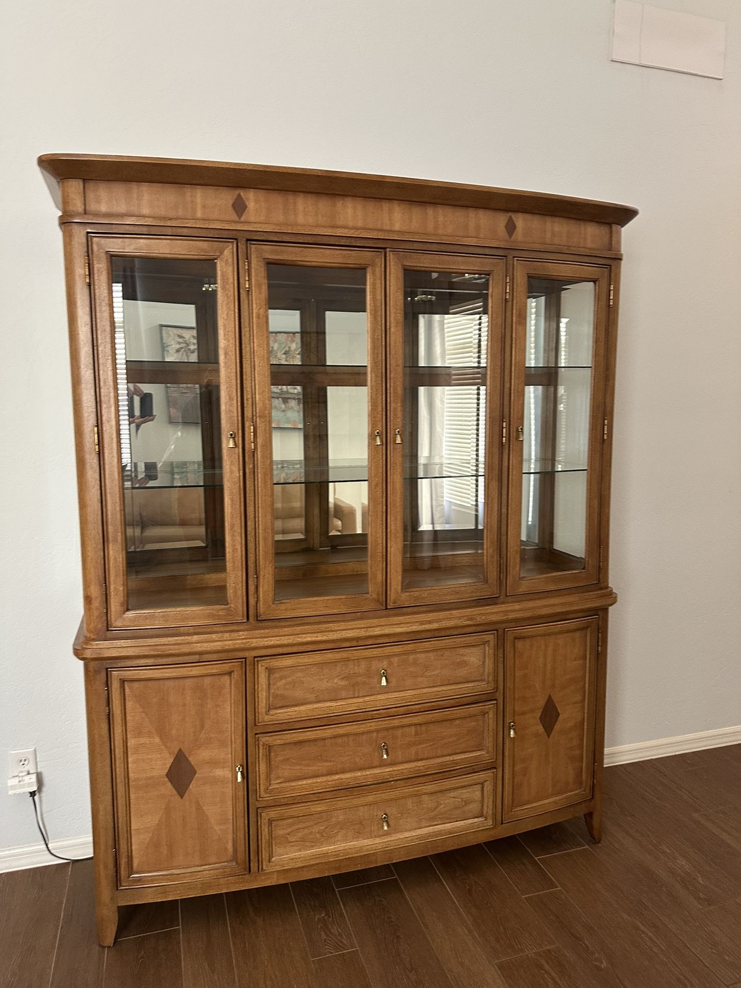 Wood Hutch In Great Condition!