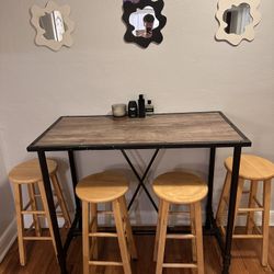 Table And Stools