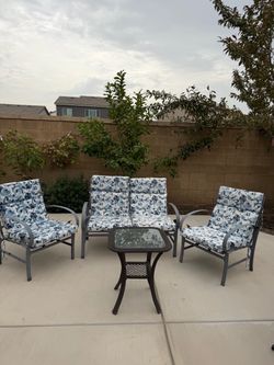 Outdoor Metal Patio Set