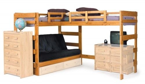 convertible futon with bunk beds